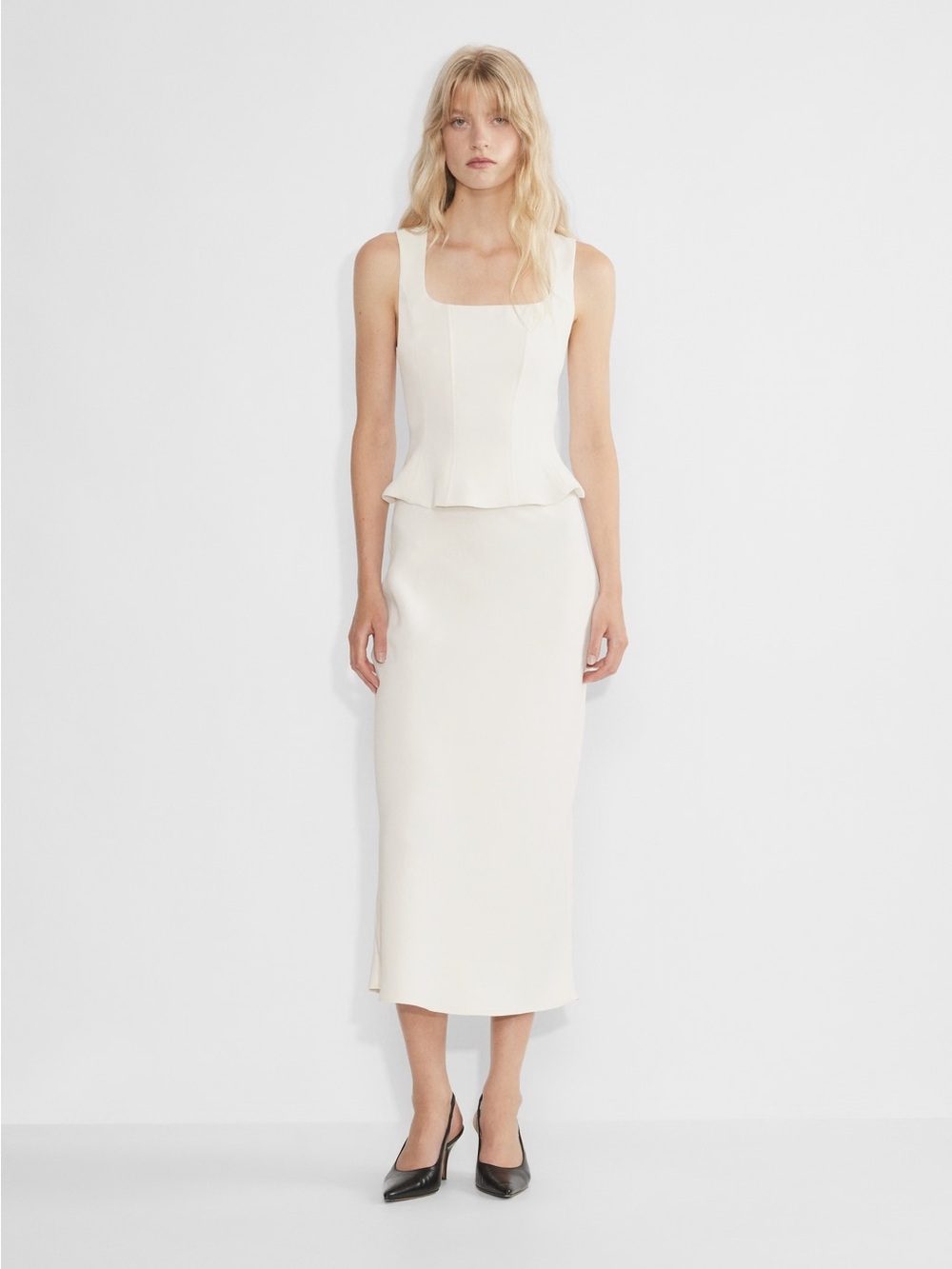 Aritzia Wilfred Bhodora bustier Sz XS